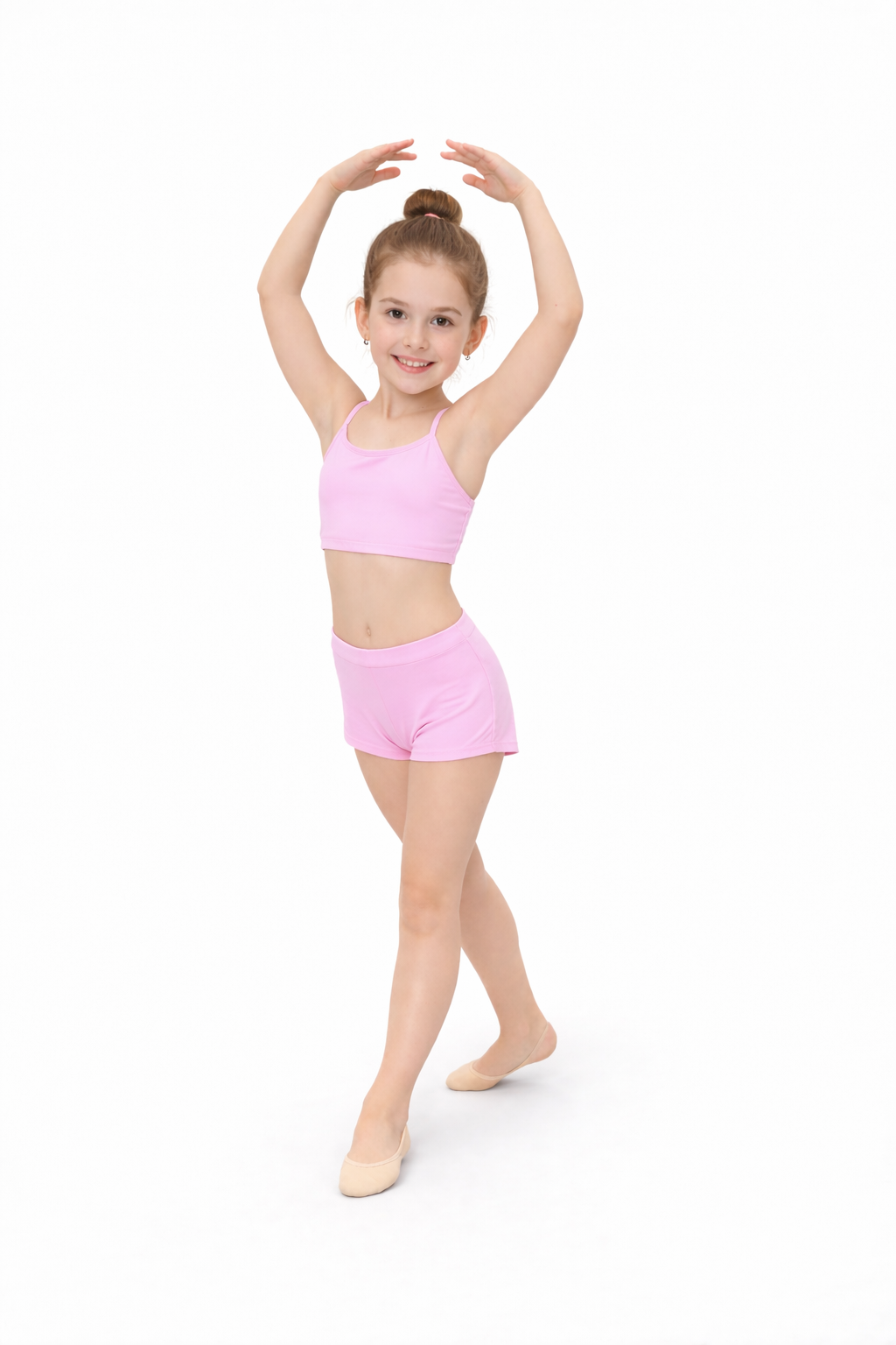 CULOTTE DANZA IN LYCRA ROSA BABY